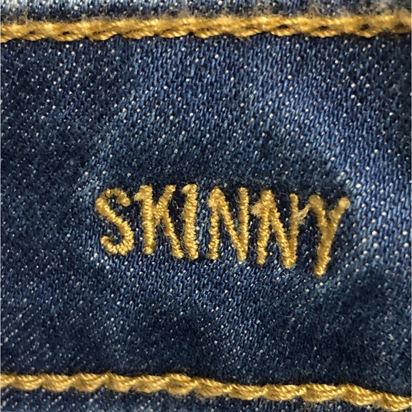 AMERICAN EAGLE OUTFITTERS Extreme Flex Blue Denim Skinny Jeans Size 26 - Picture 8 of 8